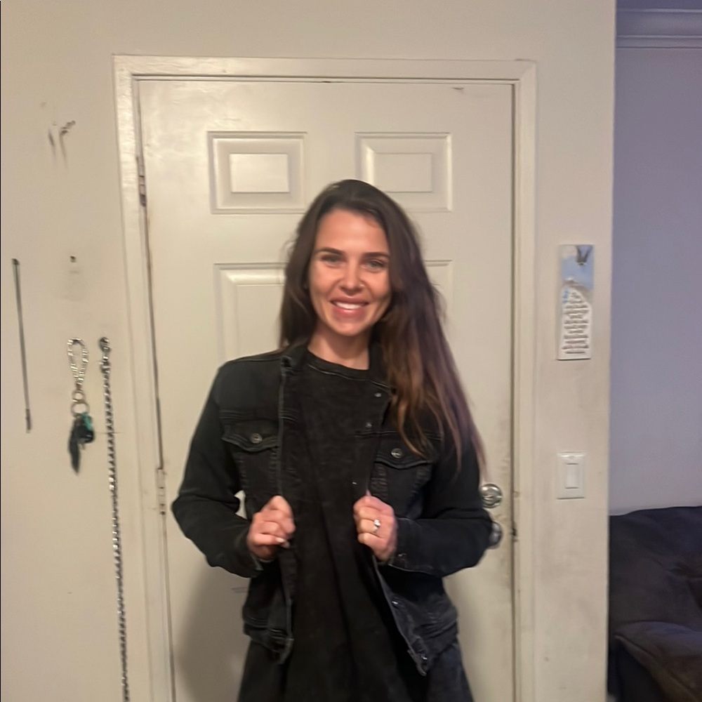 Women's Black Denim Jacket